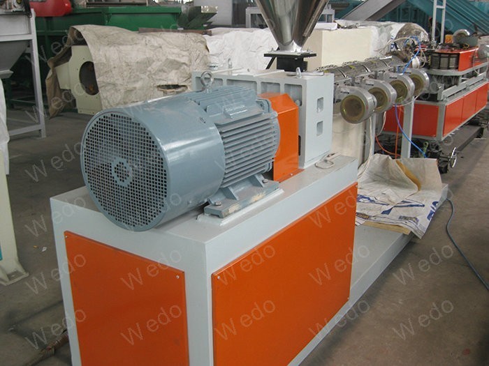 Flat corrugated Pipe Production Line, HDPE flat pipe making machine