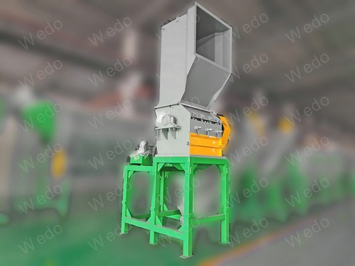 HDPE plastic bottle recycling machine