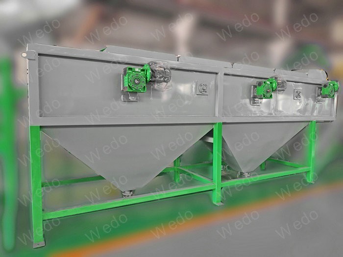 HDPE plastic bottle recycling machine