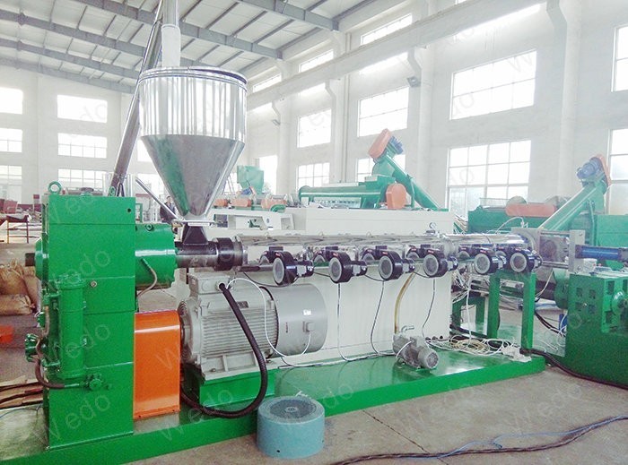 HDPE plastic pellets making machine