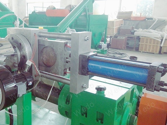 HDPE plastic pellets making machine