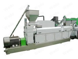 HDPE plastic pelletizing machine