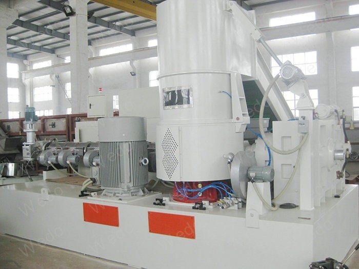 PE PP plastic granulating machine