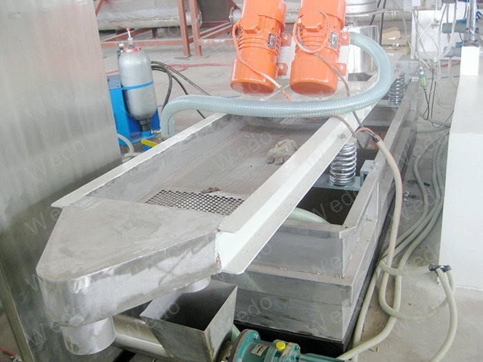 Máquina de granulación de plástico PE PP