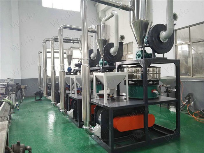 Plastic Pulverizing Grinding, Waste PVC UPVC variaty material Plastic Pulverizer Machine