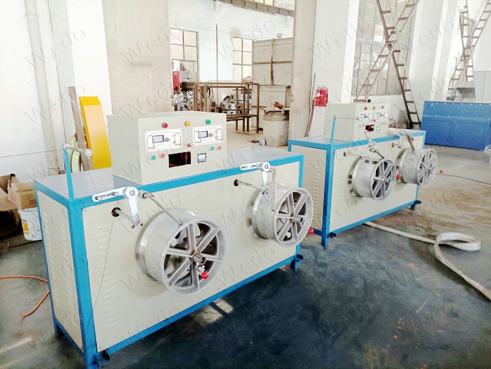 PET plastic packing strap production machine, PET packing strap belt extrusion machine line